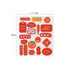 Fashion Soft New Year Stickers Self Adhesive Multifunction Diary Stickers Decal Nail Art Sticker for Art Decoration