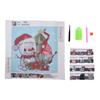 Christmas Rhinestone Painting Waterproof Texture Anti Oxidation Anti Radiation 5D Rhinestone Painting