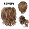 MISS WIG Synthetic Short Wavy Ponytail Extensions Deformation Claw Ponytail Style For Women Daily Party Wear