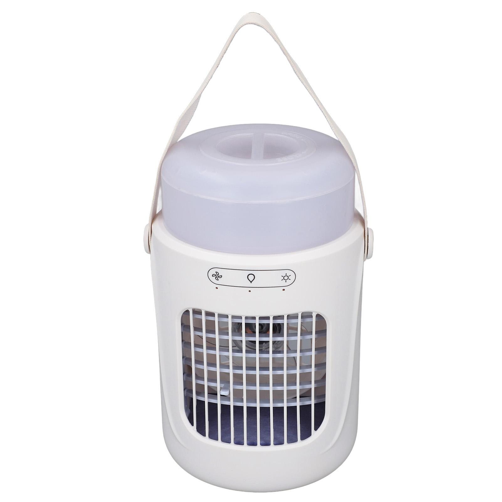 

Портативный кондиционер, вентилятор, 3 скорости, 7 цветов, светодиодная подсветка, 6-часовой таймер, испарительный охладитель, настольный опрыскиватель