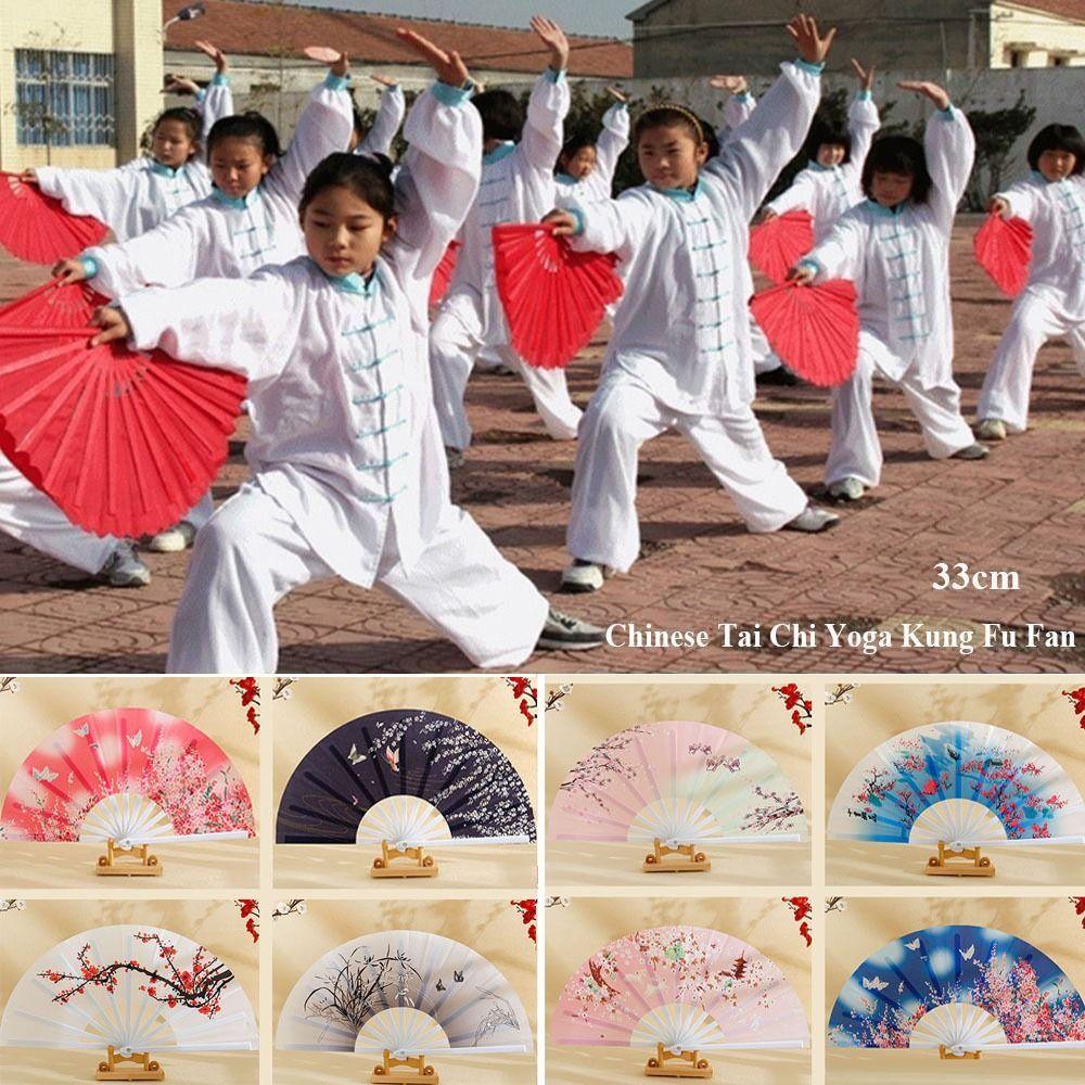 28cm kung-fu vějíř z plastových kostí, taneční vystoupení, vějíře z čínského umění, dárek, svatební večírek, dekorace