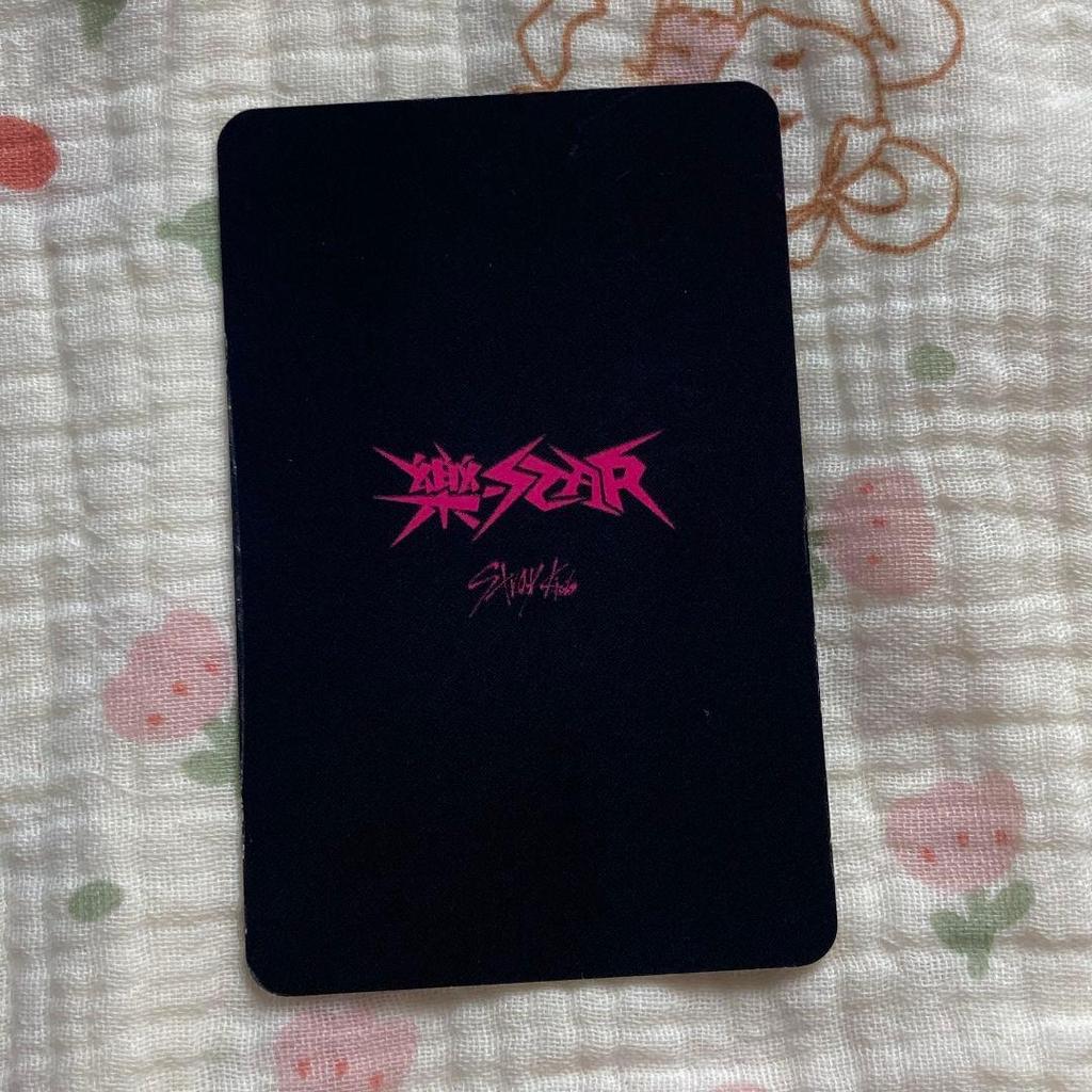 [USED] Stray Kids Raku STAR 2nd week Changbin Sanok trading card