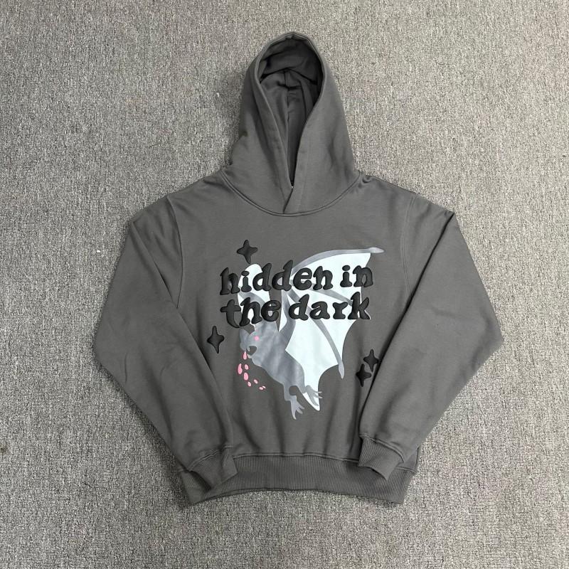 Broken Planet Streetwear Hoodie Set With 3D Puff Print Loose Fit Cotton Sweatshirt Men
