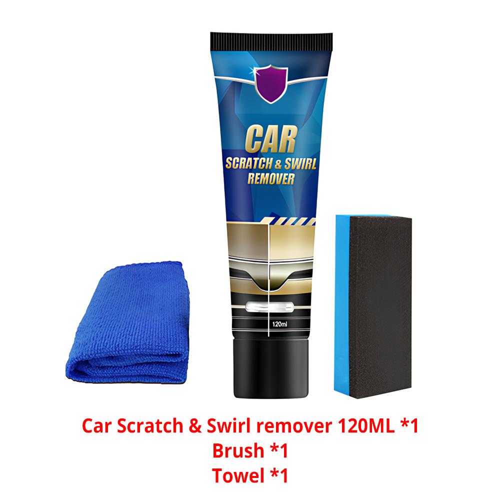

1 шт. средство для удаления царапин на автомобиле Swirl 15/60/120 мл, средство для ремонта, полировка, воск, антипригарное покрытие, аксессуары, обслуживание, мойка, уход за краской 120ml+Plating brush+Towel