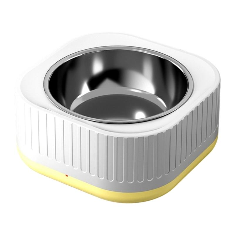Temperature Controlled Pet Water Heater Bowl Keep Liquid Water for Cats Dogs Small Animals