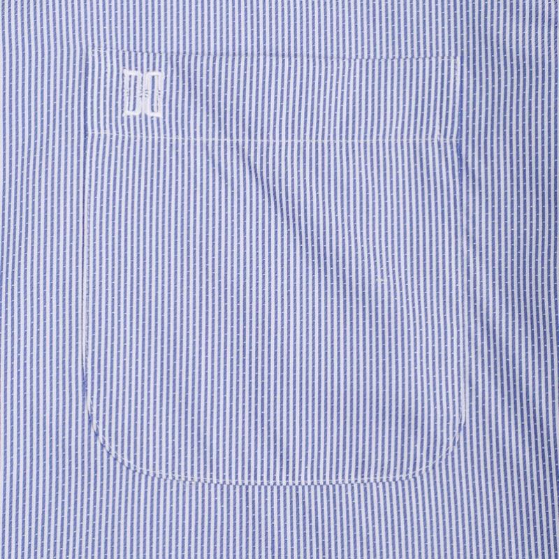 Daks 26ss Easy Care Cotton Blend Stripe Regular Fit Shirt Dmp1shdl120b1