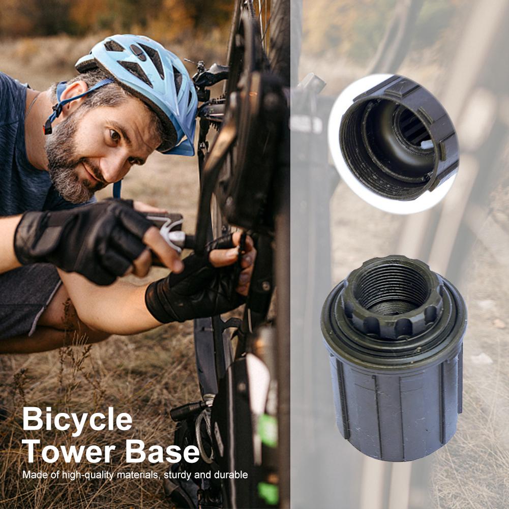 Cykeltornbas Lättviktscykel 7/8/9/10 Hastighet Frihjulsbody Reparationsdelar Praktisk Cykellager Tornbas Kropp