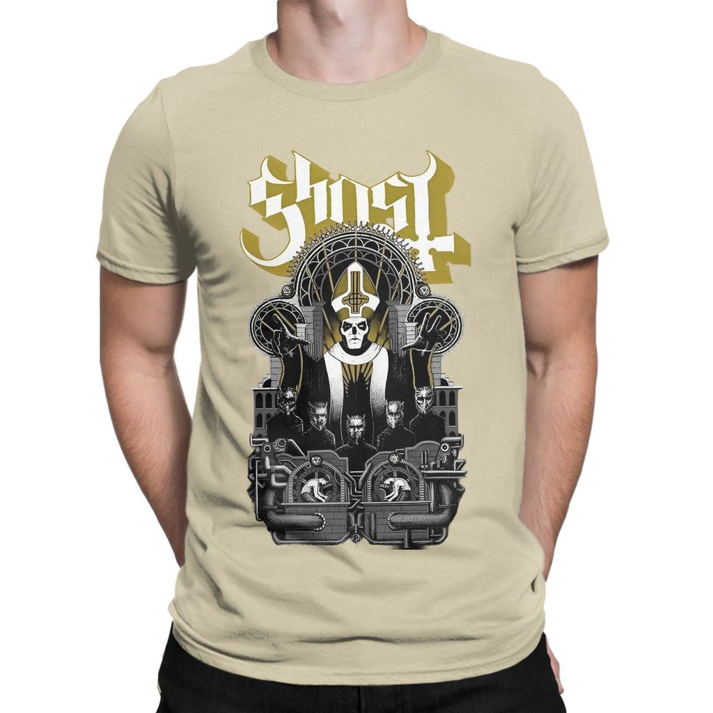 Ghost Rock 2025 Tour New Arrival T Shirt for Men Women  Pure Cotton  Tee Shirt Clothing
