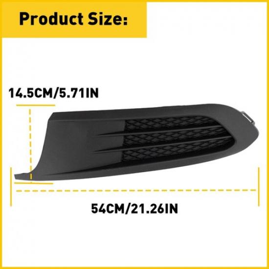 For 2011-2014 VW JETTA LEFT Front Bumper Fog Light Lamp Replacement BEZEL COVER