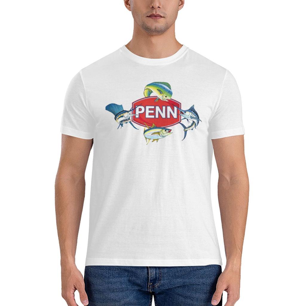 Penn Fishing Saltwater Slim Fit Tshirt Hong Kong Retro Original Tees