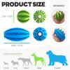 Tough Durable Natural Rubber Teeth Cleaning Interactive Ultra Pet Dog Chew Ball Toy