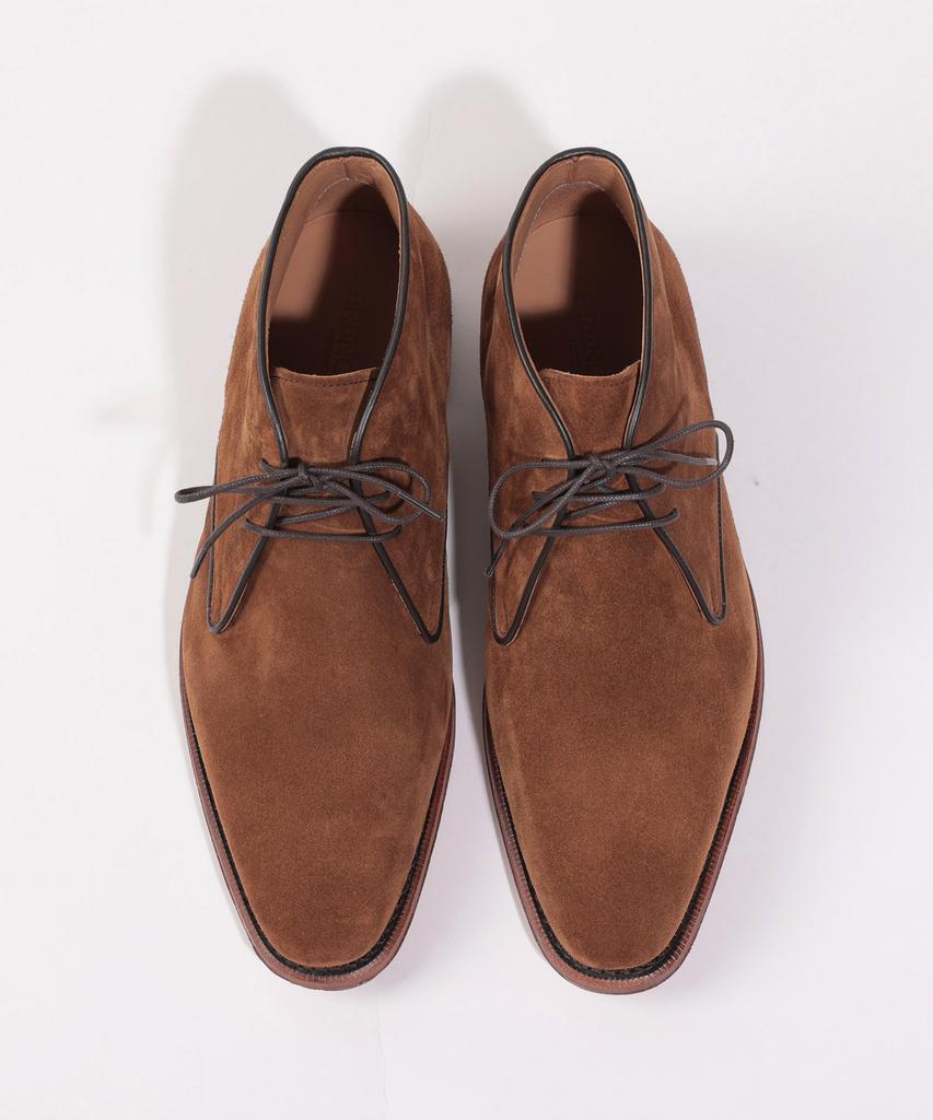 Brenowelt 912 Brown Suede Chukka Boots Goodyear Welt Leather Sole