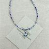 Dopamine Drip Glaze Butterfly Pendant Necklace - Women's Sweet Vacation Style
