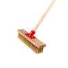 Mingling Soft Bristle Cleaning Brush with Long Wooden Handle