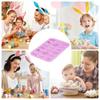 2025 new Easter 18 Cavity Silicone Cake Mold Reusable Easter Bunny Mold Chocolate Candy Molds Silicone Bakeware Tools