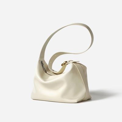 One Shoulder Messenger Bag Commuter Bag Tote Bag Women's Underarm Light Luxury Cowhide Casual Large Capacity Trendy New Niche