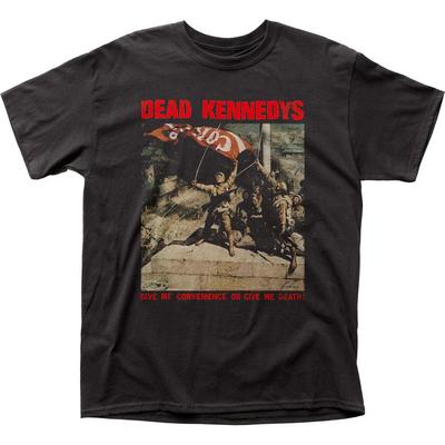 Dead Kennedys Give Me Convenience Or Give Me Death Ανδρικό T-Shirt Ροκ Μουσική Μαύρο