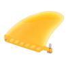 4.6 Inch Surfboard Fin Flexible Bendable TPU Paddleboard Fin Tail Rudder Screw Locking Structure