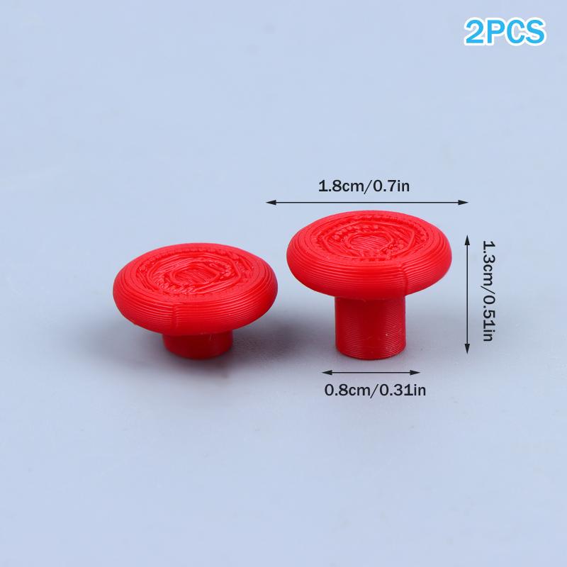 For Game Handle Controller 1 Pair Modified Rocker Cap Replacement Colorful Rocker Joystick Shell красный