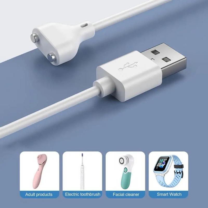 Charging Cable for Electric Toothbrush Smartwatch USB Magnetic Charging Fast Charging Cord Portable Wireless Charging