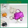 Vibrant Colorful Small Square Bag Trendy Korean Casual Shoulder Bag For Any Occasion
