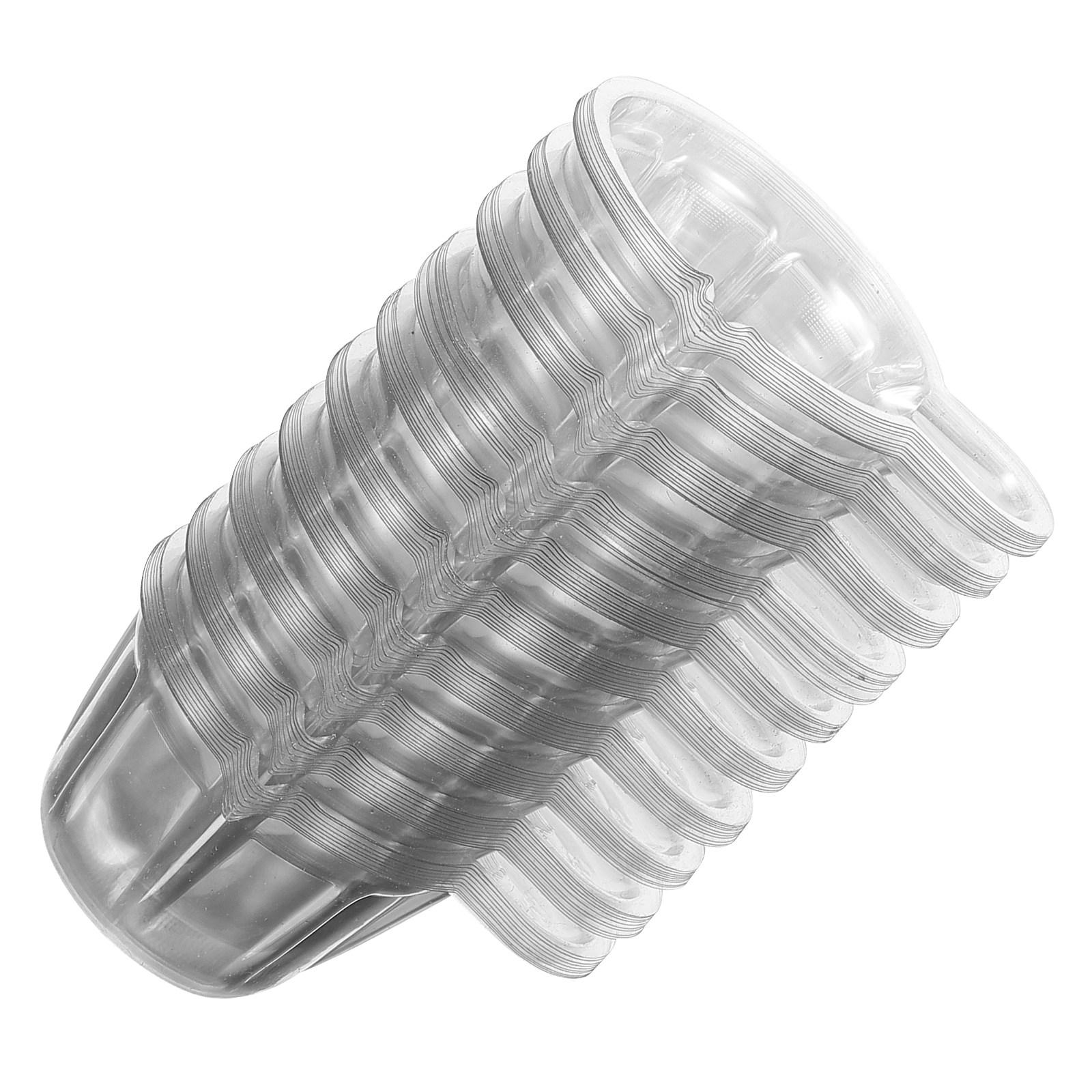 

100Pcs Professional Pointed Mouth Disposable Plastic Cup for DIY Epoxy Resin Pigment Mixing Stirring Toning Coloring Crafting other
