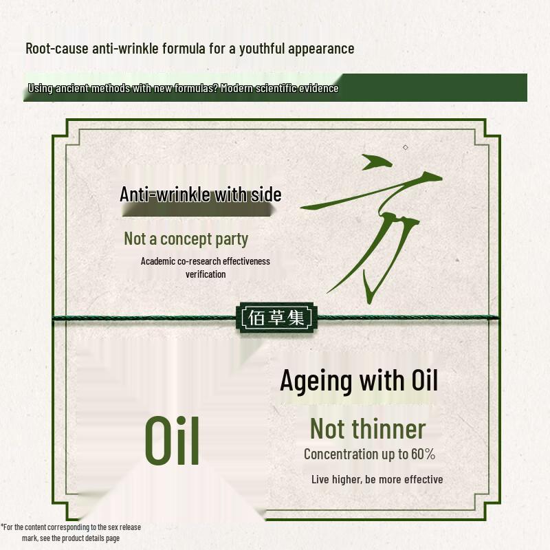 Bai Cao Ji Anti-Wrinkle Firming Herbal Essence Oil