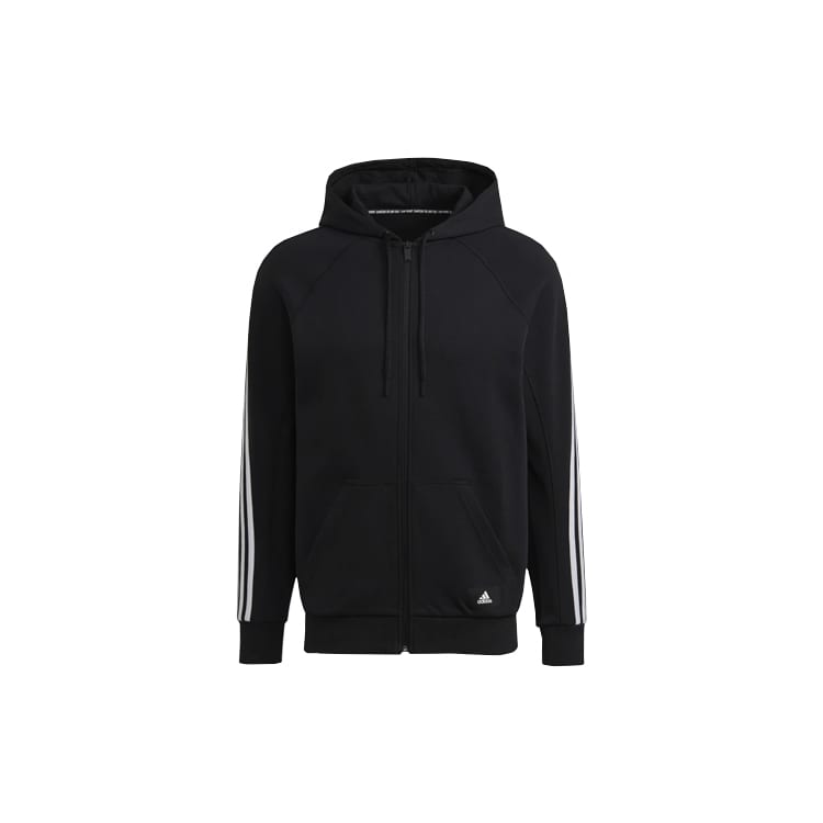 adidas Jackets Men's Black Hooded Moderate Other GM6450