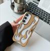 New 3D Flame pattern Case For Samsung Galaxy S24 S23 S22 Ultra A55 A16 A54 A06 A15 A14 Fashion Hollow Slim Shockproof soft Cover