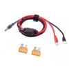 18AWG DC Power Cord with Ring Terminal and 30A Fuse for 4th Gen Mini