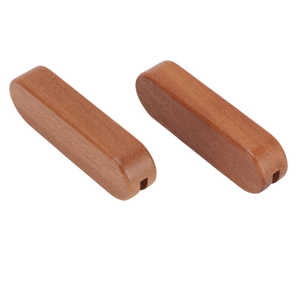2PCS Wooden Pot Handle Heat Insulation Replacement Handle for Outdoor Camping Grill Pan Cookware