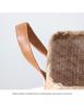 Simple Foldable Woven Jute Fabric Storage Basket for Wardrobe
