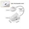 Mini Clip Book Lamp LED Table Lamp Eye Protection 3 Colors USB Rechargeable Night Light Portable Bedside Student Reading Lamp