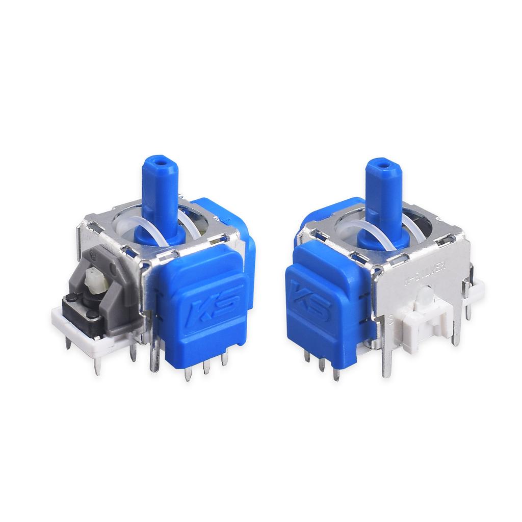 2Pcs Tmr Electromagnetic Induction Joystick Replacement 3D Analog Thumb Stick for Ps5 Ps4 Xbox One Series X/s Elite Controller