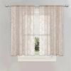 1pc Romantic Lace Sheer Curtain Flower Lace Window Curtains for Living Room Bedroom Home Window Screening Rod Pocket