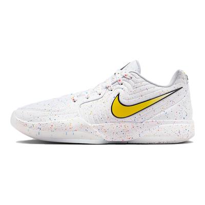 Nike Ja 2 Morant 2. generace EP Pohodlné Módní Protiskluzové Odolné Nízké Basketbalové Boty Unisex tenisky Bílé IF1605-100