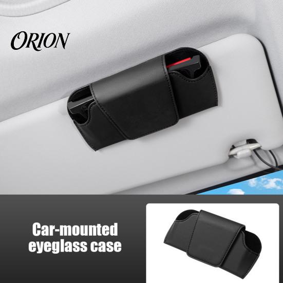 Leather Glasses Clip for Vehicle Car Clip, Sun Visor Storage, Multi-Function Sunglasses Holder Interior Decoration Accessories Visor, Universal