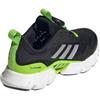 Adidas Climacool Ventania Comfortable Versatile Non-Slip Durable Low-Top Running Shoes Kids Running Shoes Black Green JR3205