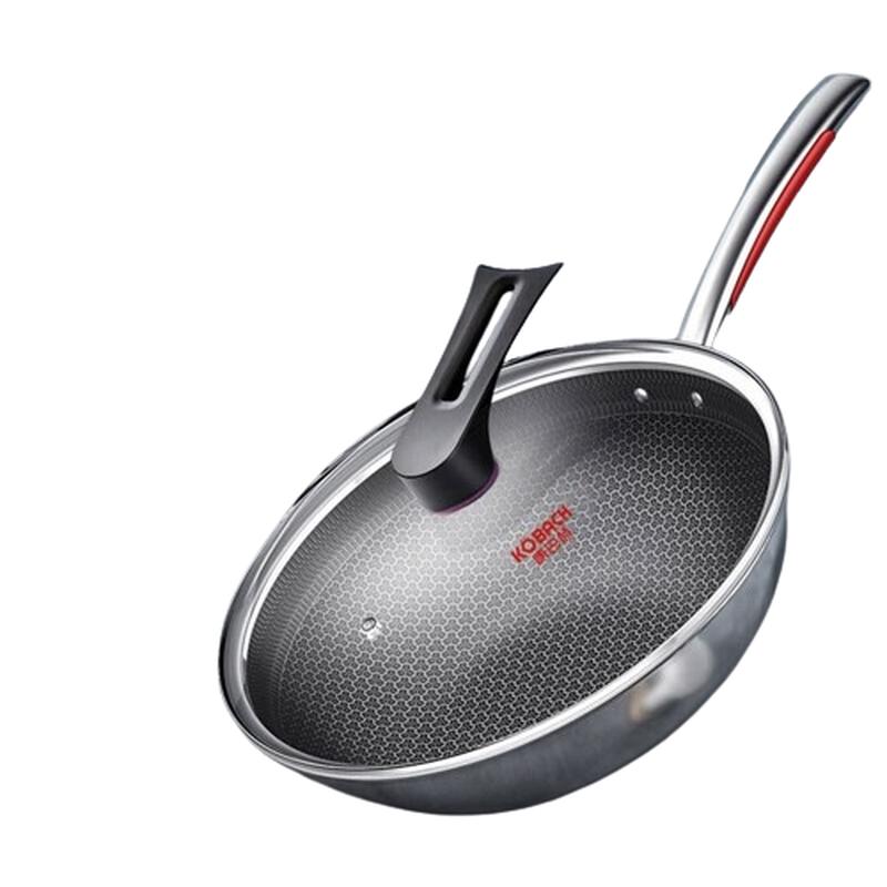 Kangbach 32cm 316L Stainless Steel Wok
