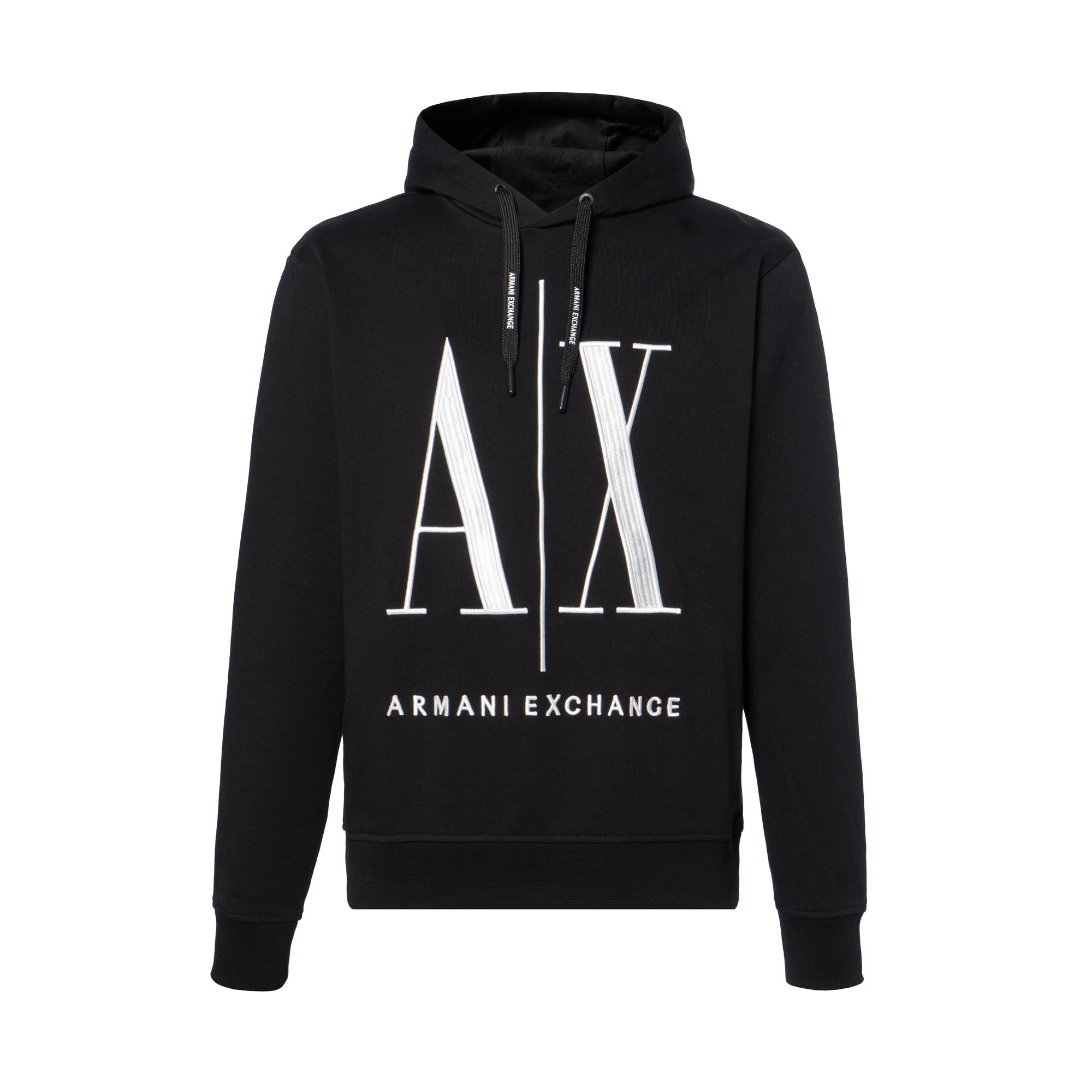 Armani Exchange Cotton Embroidered Logo Long