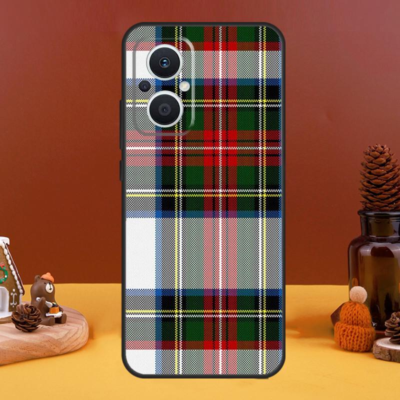 Clan Stewart Tartan Plaid Pattern Case For OPPO Reno 10 Pro 11 F 4 6 7 8 5 Lite 4Z 5Z 8T OPPO Find X6 Pro X5 X2 X3 Lite Cover