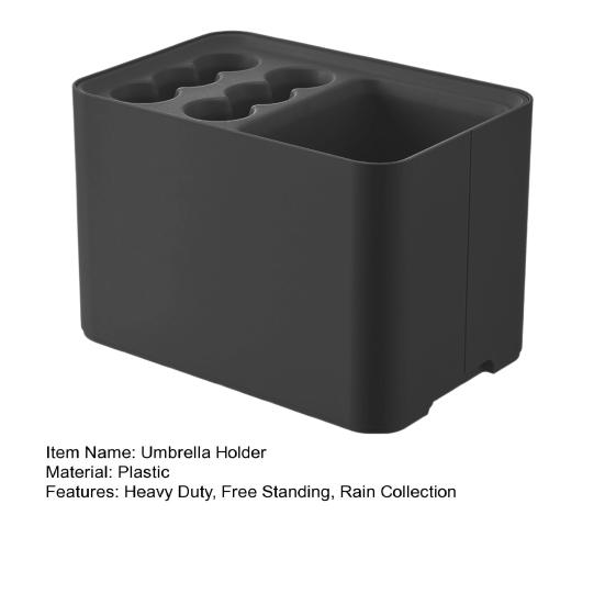 Çıkarılabilir Damlalıklı Şemsiye Standı Tay10 Yuvaları Ağır Hizmet Tipi Ev Ofis Giriş Holü Katlanır Uzun Şemsiye Tutucu Düzenleyici Raf