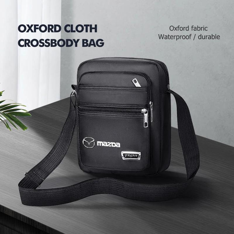 2025 Hot Oxford Shoulder Bag Mobile Phone Waist Pack Crossbody Handbag For Mazda Axela Atenza CX9 MX3 MX5 RX8 RX7 MX30 CX30