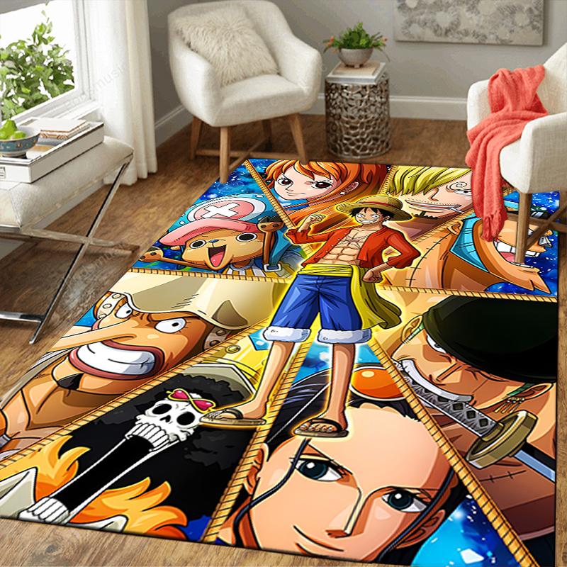1Pc One Piece Adventure Rug, Office Carpet Indoor Outdoor Doormat, Non-Slip, Comfortable, Living, Christmas Halloween, Xmas Gift L1416