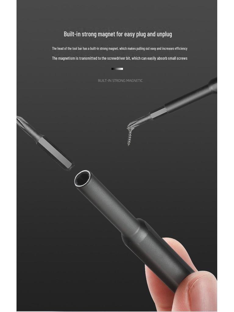 24-in-1 Precision Screwdriver Set with Aluminum Box for Glasses and Mobile Repair