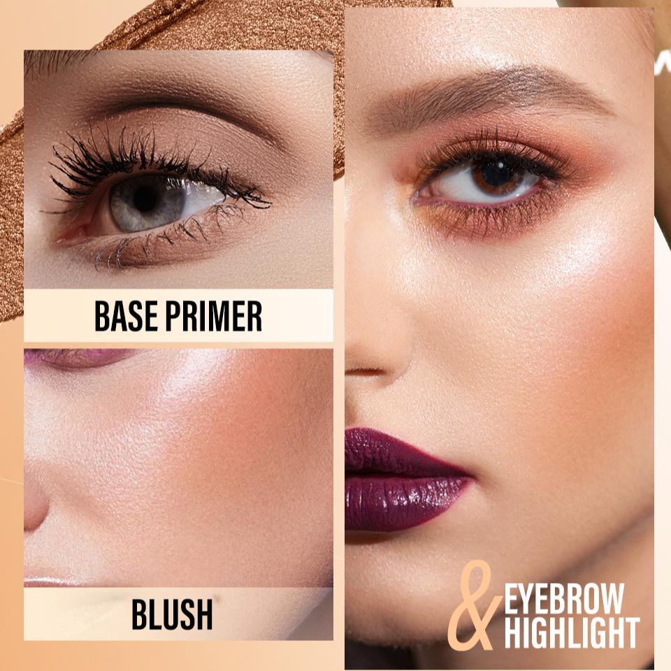 Ombretto monocromatico in stick impermeabile a lunga durata, metallizzato lucido, perlato, opaco, penna eyeliner Lying Silkworm, trucco