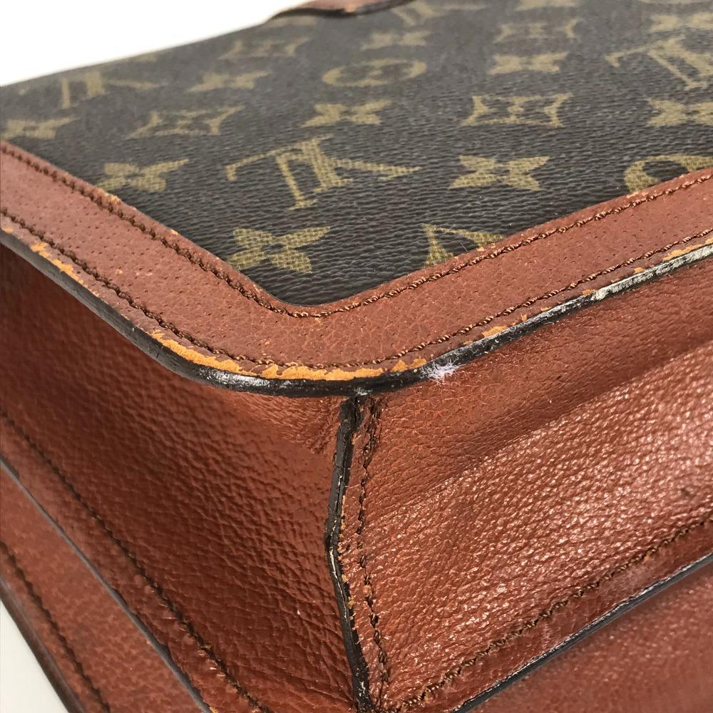 Louis Vuitton M51412 Monogram Ronpoan Vintage Flap Pochette Bag Shoulder Bag
