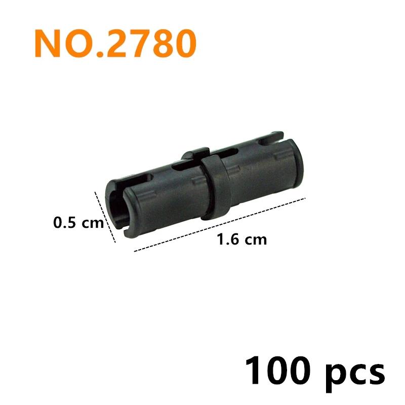 Bulk Technical Connector Pin Peg Cross Axle Building Blocks Parts Compatible with 2780 3673 6558 6562 MOC Bricks Toys