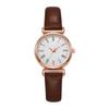 Analog Quartz Watches for Women Fashion Adjustable Leather Strap Wristwatch Elegant Easy Read Roman Numerals Dress Watch Gifts for Mom Wife Birthday