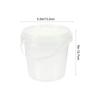 10Pcs Multipurpose Storage Buckets Sealed Plastic Containers for Food Kitchen Storage Portable Grains Supply